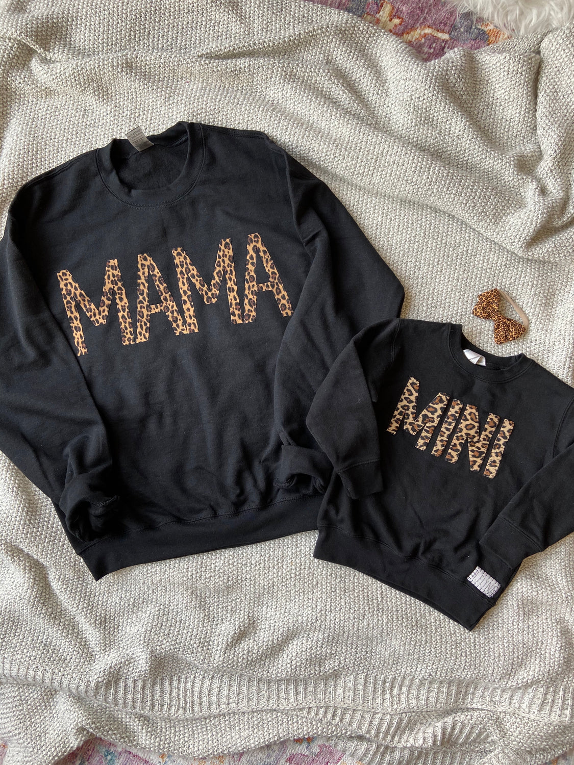 CHEETAH MAMA/ MINI MATCHING SHIRTS