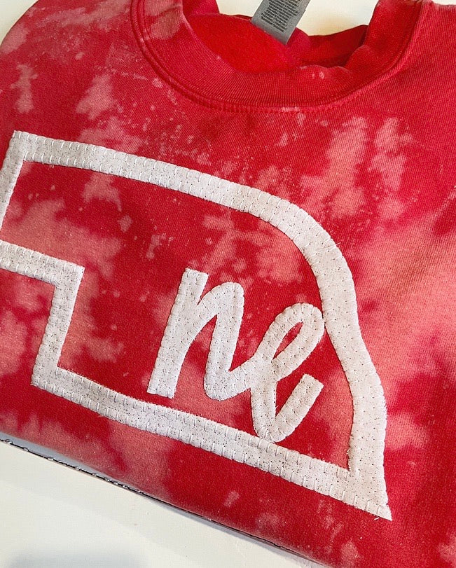 8. STATE + NE • DYED CREW • ADULT/YOUTH/TODDLER