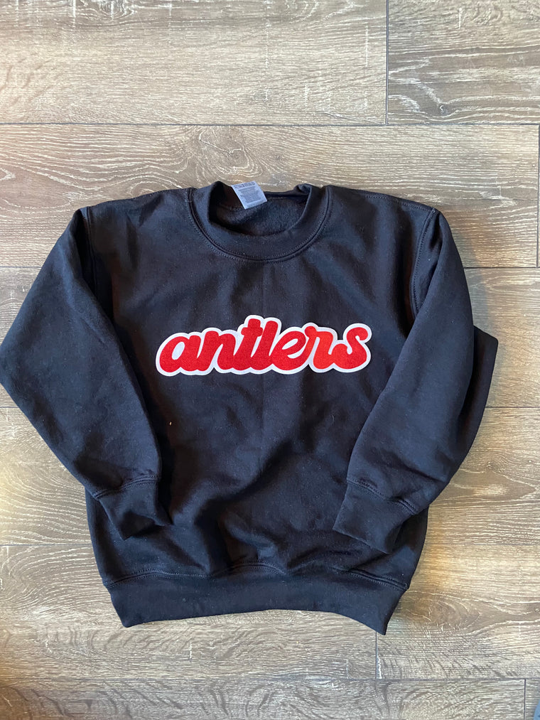 ANTLERS - YOUTH + ADULT GILDAN CREW