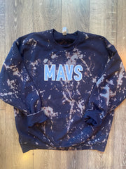 MAVS - NAVY DYED GILDAN CREW