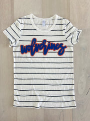 WOLVERINES - STRIPE TEE