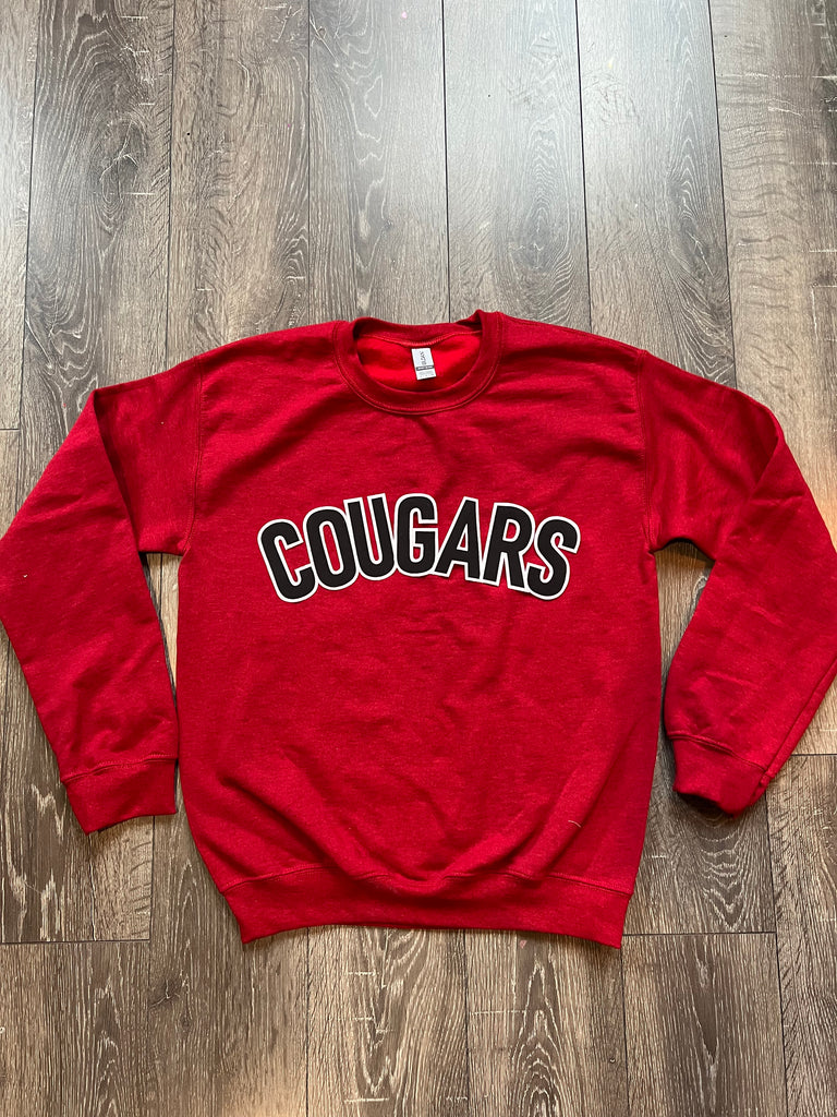 BLOCK COUGARS - RED CREW