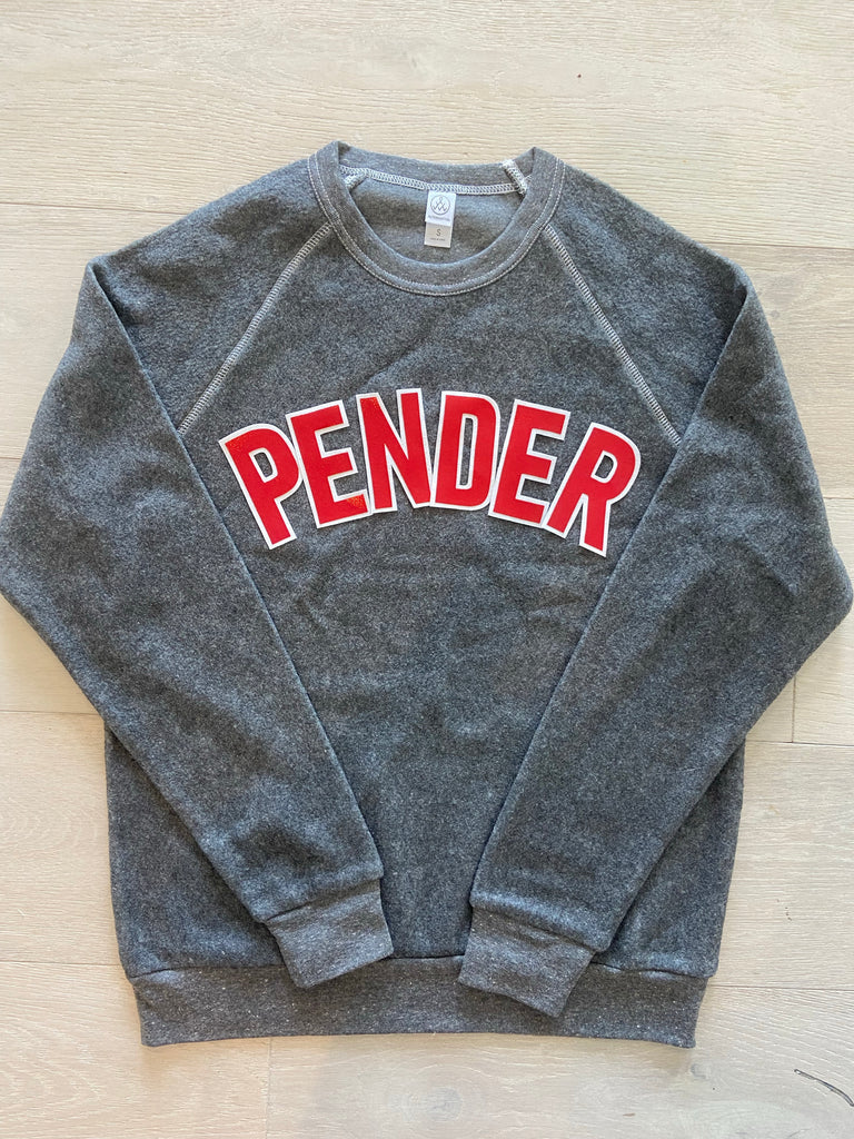 BLOCK PENDER - GREY TEDDY CREW