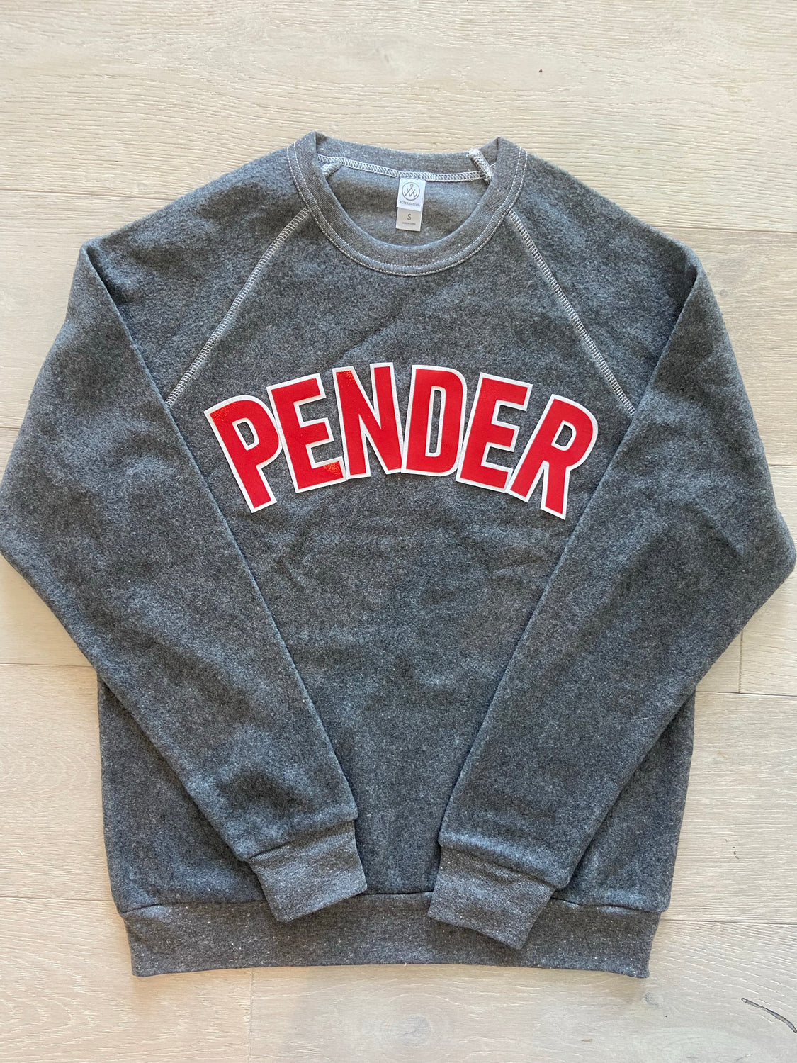 BLOCK PENDER - GREY TEDDY CREW