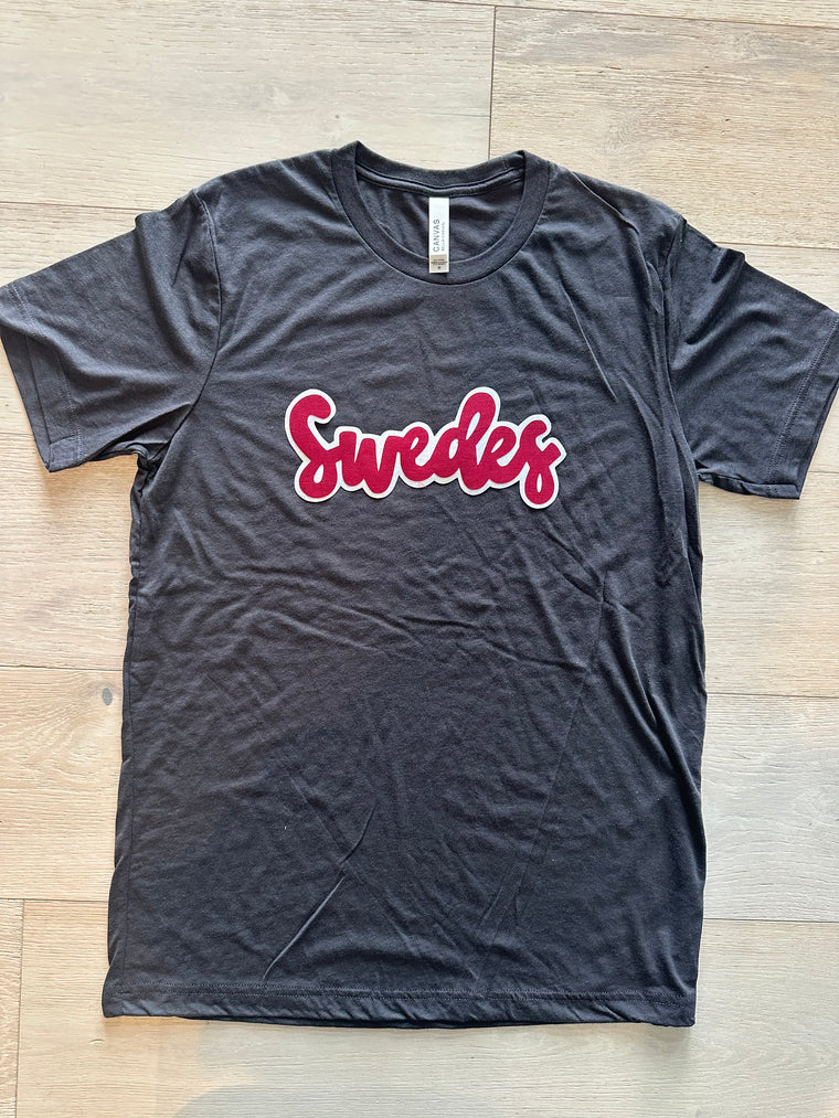 SWEDES - GREY BELLA+CANVAS TEE