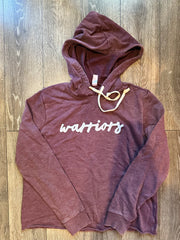 WARRIORS - MAROON LIGHTWEIGHT HOODIE