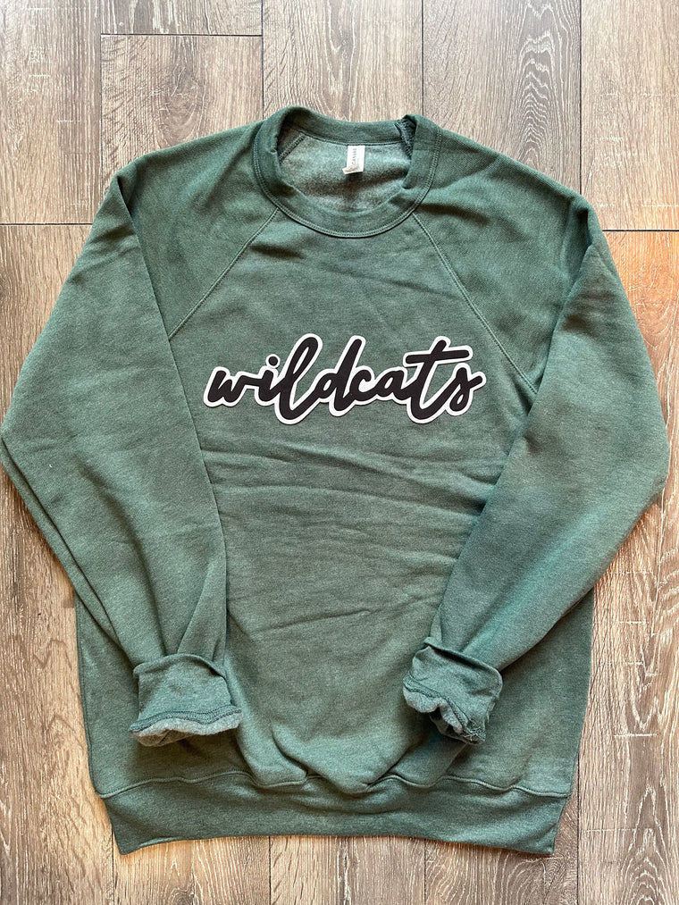 DAINTY WILDCATS - GREEN SPONGE CREW