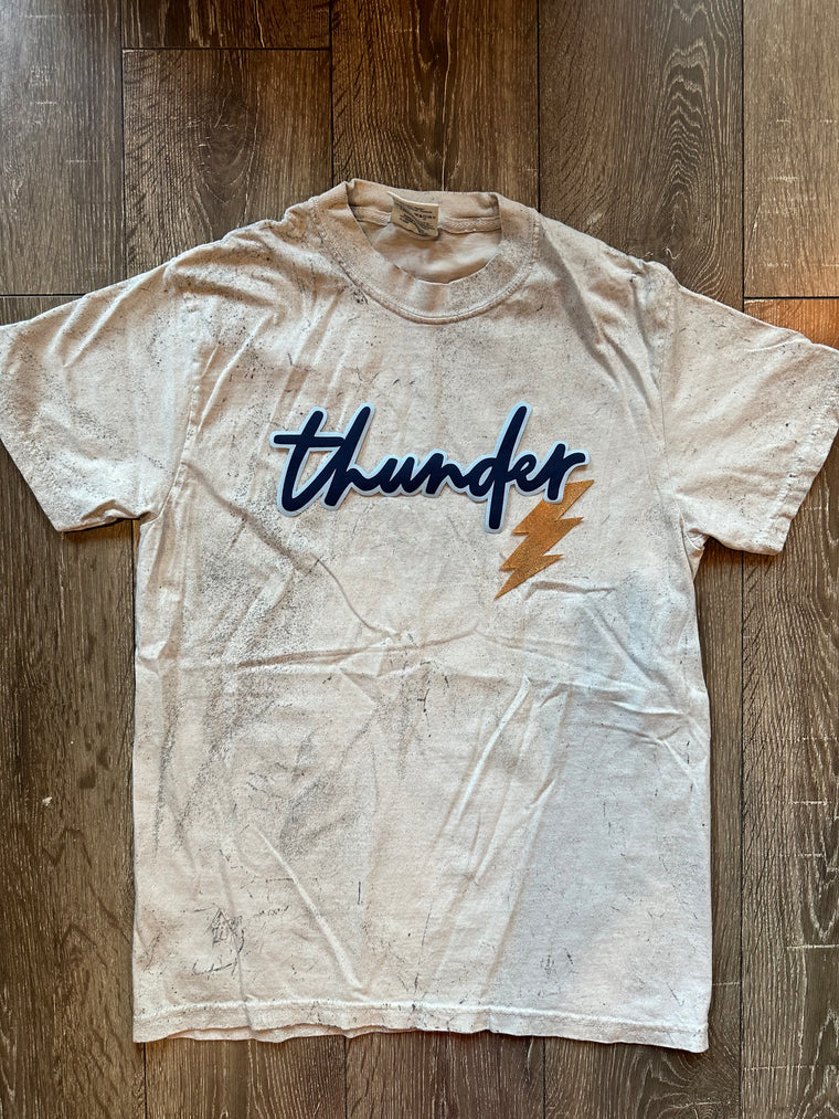 THUNDER w/ BOLT - DYED COMFORT COLORS TEE