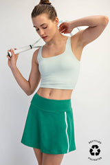 Rae Mode - RECYCLED BUTTER SKORT: Red/White / S-M-L(2-2-2)