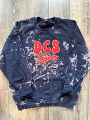 DCS TIGERS - NAVY DYED CREW