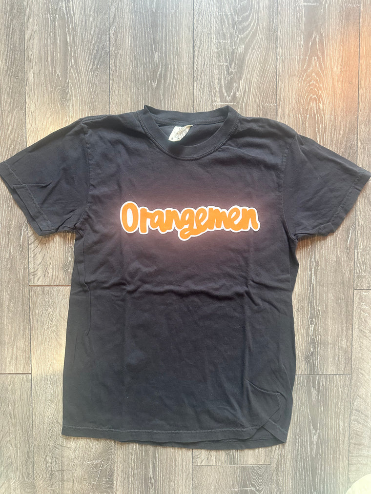 ORANGEMEN - BLACK COMFORT COLORS TEE - YOUTH + ADULT