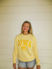 YELLOW MONOCHROMATIC IOWA + TIGERHAWK - YELLOW HAZE CREW
