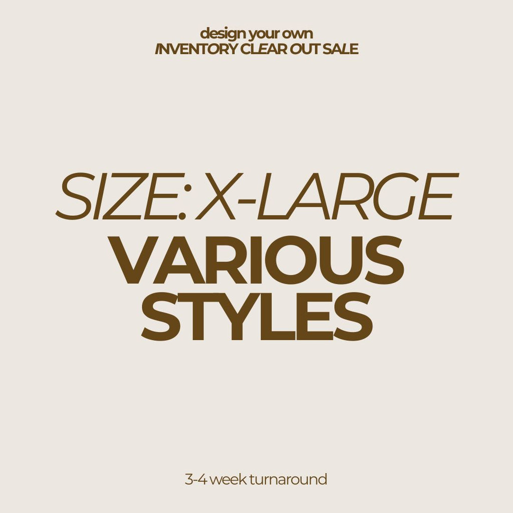 SIZE X-LARGE | VARIOUS STYLES