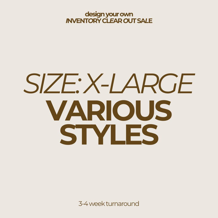 SIZE X-LARGE | VARIOUS STYLES