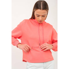 The GREii - Airlite Pocket Relaxed Fit Hoodie: LIGHT TAUPE / M