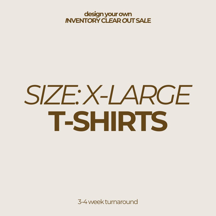 SIZE X-LARGE | COMFORT COLORS TSHIRTS