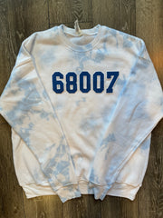 68007 - BLUE DYED CREW