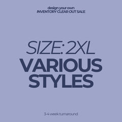 SIZE 2XL | VARIOUS STYLES