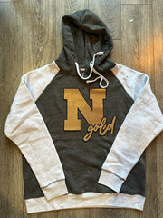 N GOLD - COLORBLOCK HOODIE