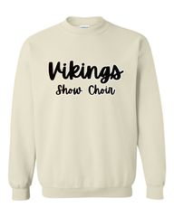 BLACK/WHITE VIKINGS SHOW CHOIR - SAND GILDAN CREW