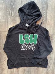 LSW CHEER - BLACK LIGHTWEIGHT HOODIE