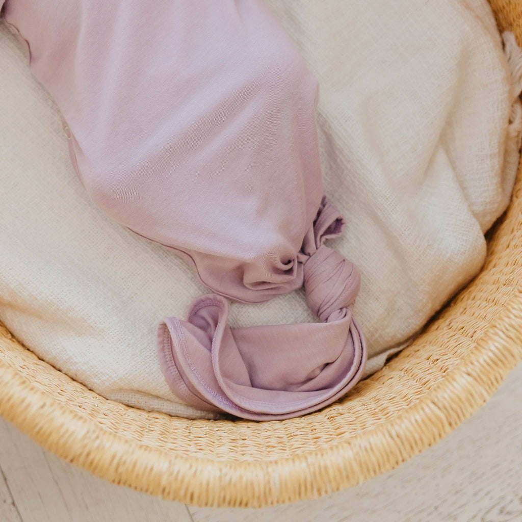 Copper Pearl - Newborn Knotted Gown - Lily