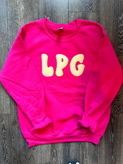 YELLOW LPG - HOT PINK CREW