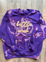 BATTLE CREEK - PURPLE DYED CREW