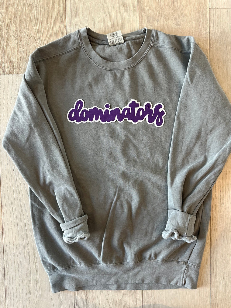 MODERN DOMINATORS - GREY COMFORT COLORS CREWNECK