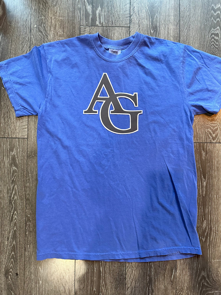 AG - BLUE COMFORT COLORS TEE - YOUTH + ADULT