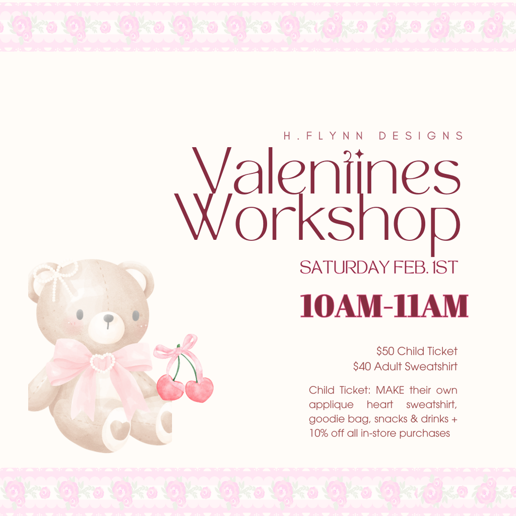 VALENTINES WORKSHOP: 10am-11am