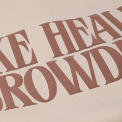 Fashion City - Make Heaven Crowded PUFF MIDWEIGHT Sweatshirt: LIGHT PINK / L