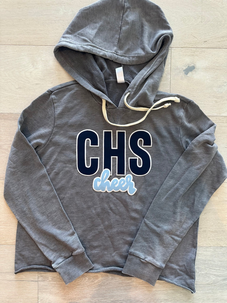 CHS CHEER - GREY LIGHTWEIGHT HOODIE