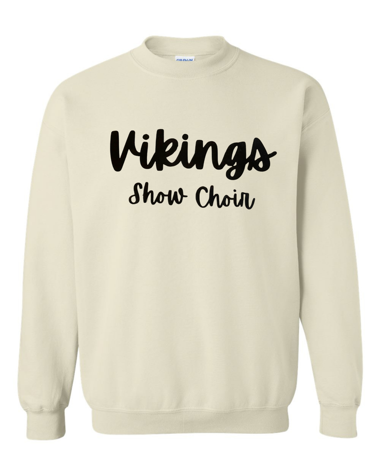 BLACK VIKINGS SHOW CHOIR -SAND GILDAN CREW