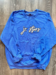 DAINTY JR. STARS - BLUE GILDAN CREW