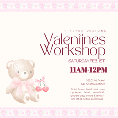 VALENTINES WORKSHOP: 11am-12pm