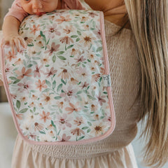 Copper Pearl - 3 Pack Premium Burp Cloths - Natalie