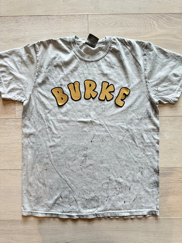 BUBBLE BURKE - DYED COMFORT COLORS TEE