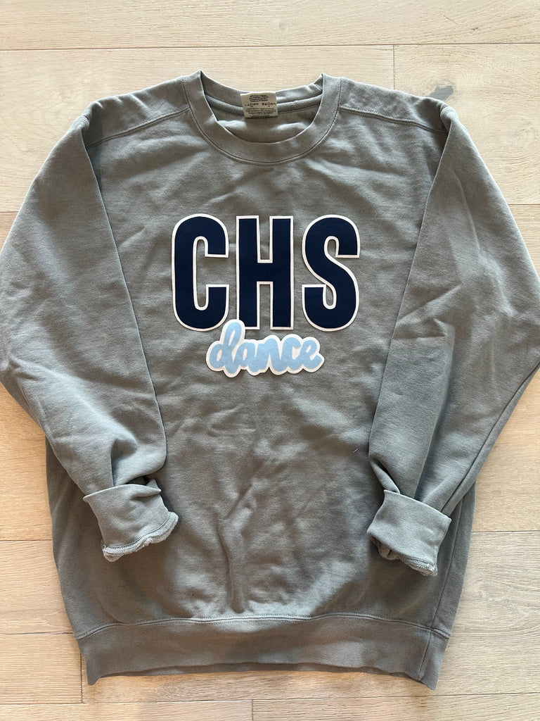 CHS DANCE  - GREY COMFORT COLORS CREW