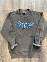 BLUEJAYS - GREY COMFORT COLORS CREW