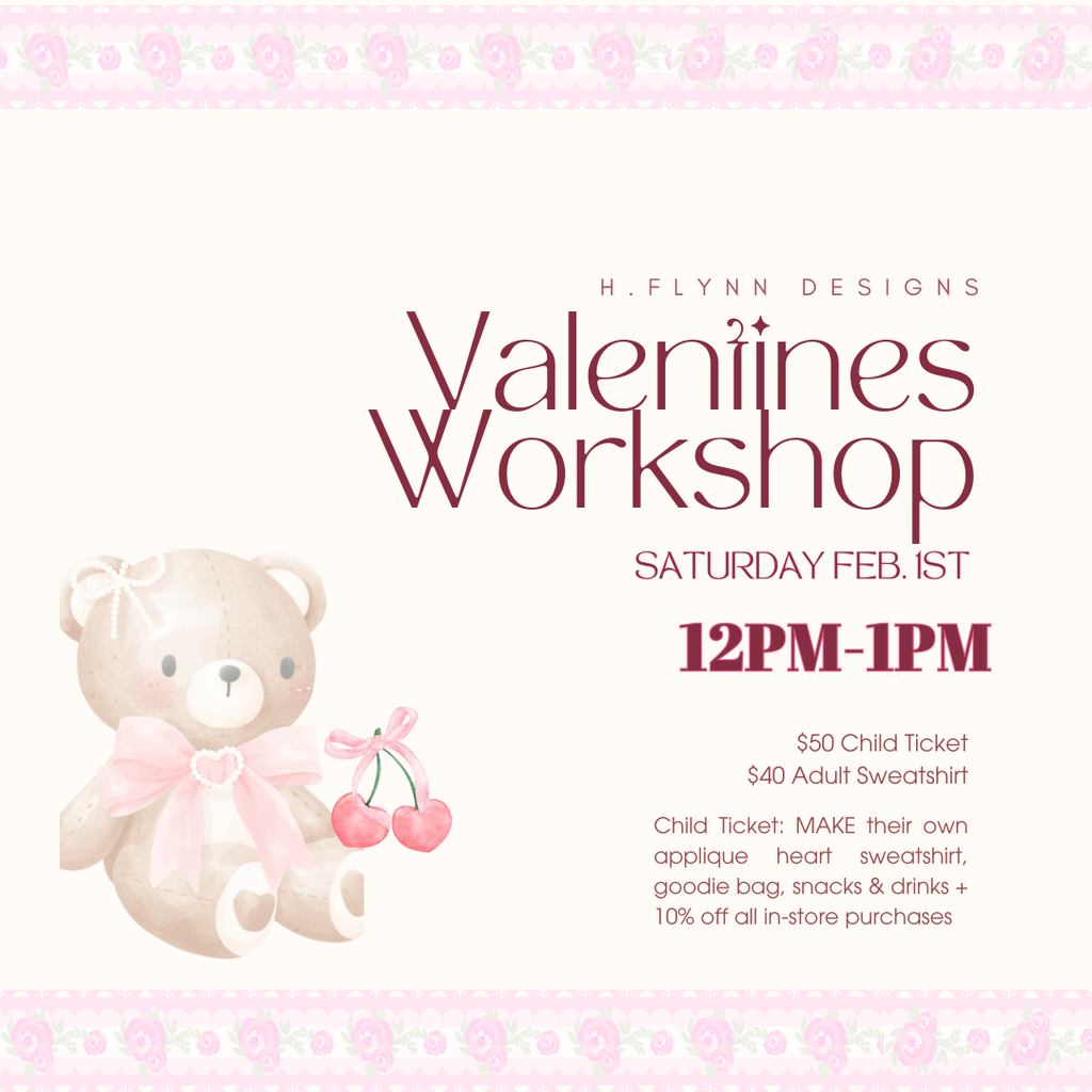 VALENTINES WORKSHOP: 12pm-1pm
