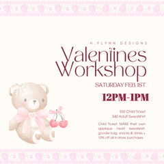VALENTINES WORKSHOP: 12pm-1pm