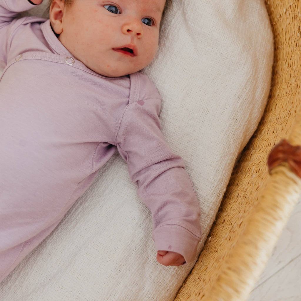 Copper Pearl - Newborn Knotted Gown - Lily