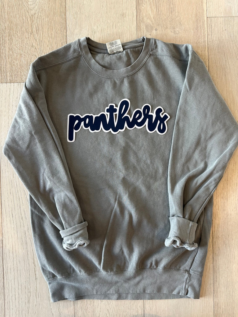 MODERN PANTHERS - GREY COMFORT COLORS CREWNECK