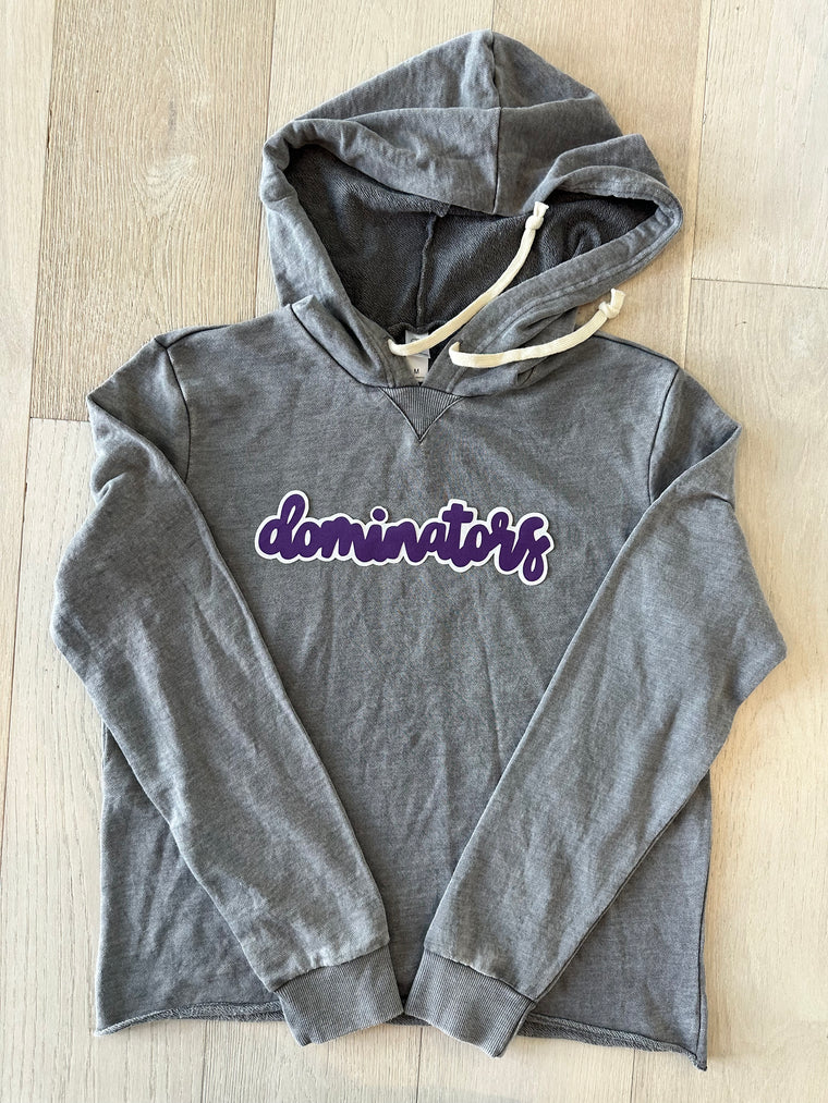 MODERN DOMINATORS - GREY LIGHTWEIGHT HOODIE