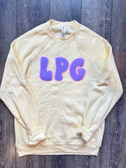 PURPLE/PINK LPG - YELLOW SPONGE CREW