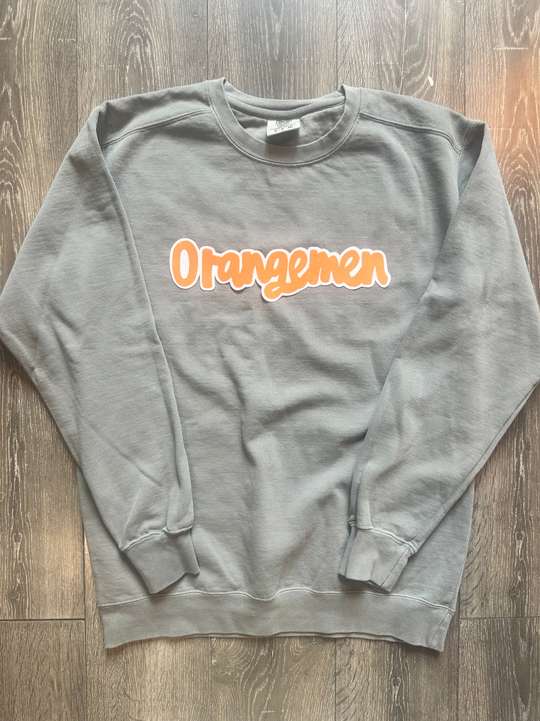 ORANGEMEN - GREY COMFORT COLORS CREW