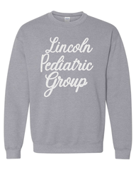 LINCOLN PEDIATRIC GROUP - (BLACK/WHITE POLKA) - SPORT GREY CREWNECK