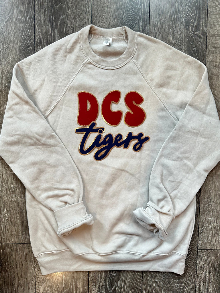 DCS TIGERS  - IVORY SPONGE CREW