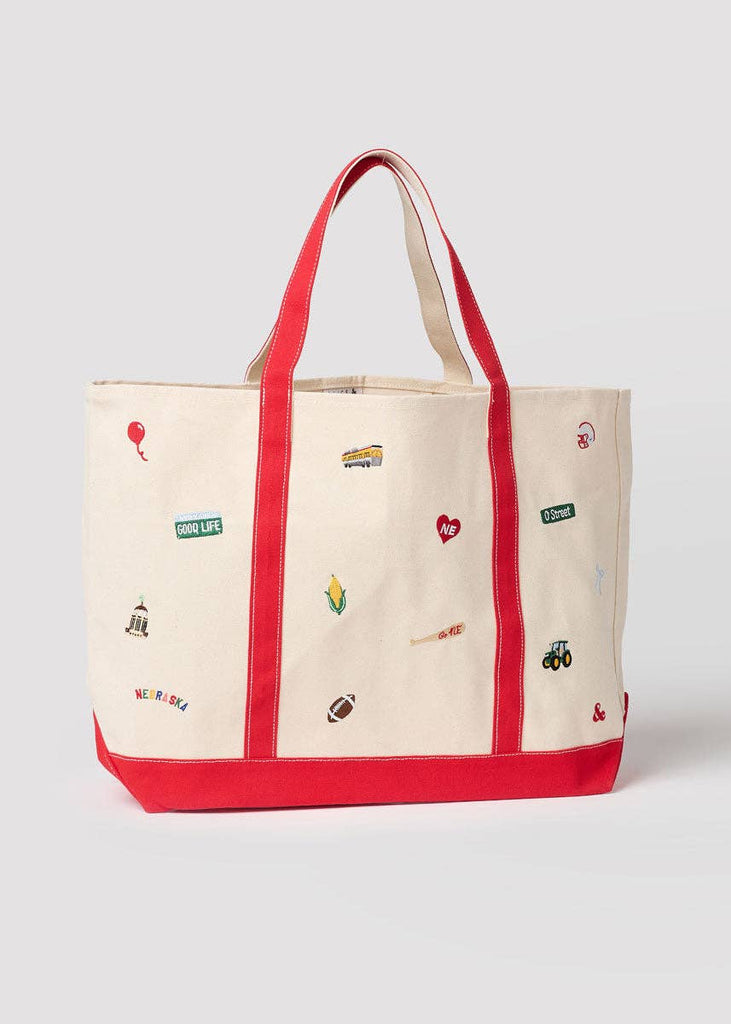 Alice & Wonder - Nebraska Icons Tote